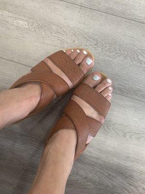 Perfect presto pedicure