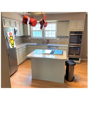 KITCHEN REFINISHED,     ( AFTER )