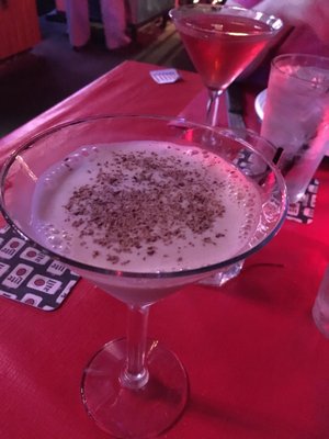 Chocolate martini - yum!