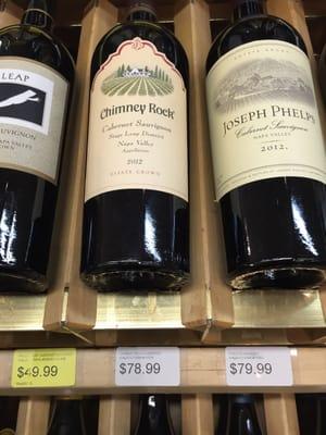 High prices for California wines