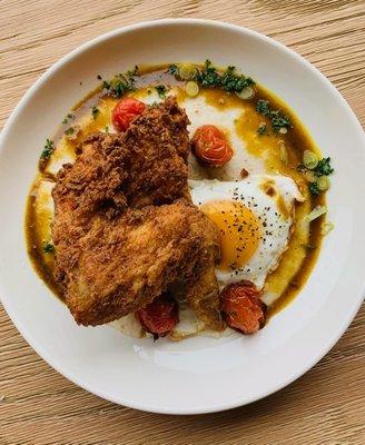 Fried Chicken & Grits