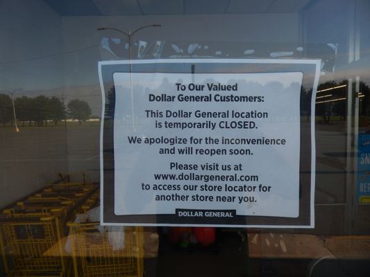 Wrightstown location temporarily closed