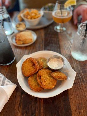 Fried green tomatoes