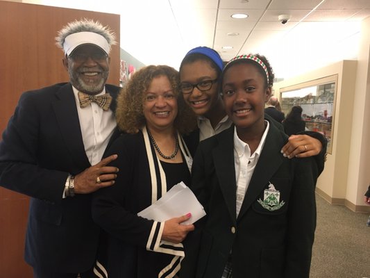 Grandparents Day at Hockaday School, Dallas, Texas