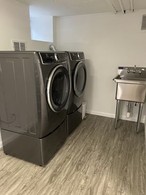 New laundry appliances