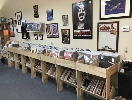 Ultrasonic cleaned and curated vinyl