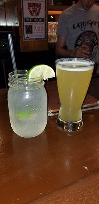 Moscow Mule and Allagash White