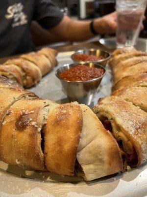 The create your own Stromboli