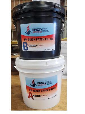 Epoxy Warehouse USA Quick Patch: Quickly get your floors prepped with easy to use quick patch - no epoxy installer should be without it!