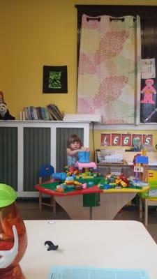 Children's lego area