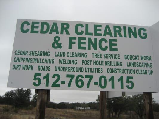 SIGNS ON HWY 29 BETWEEN BURNIT AND BERTRAM