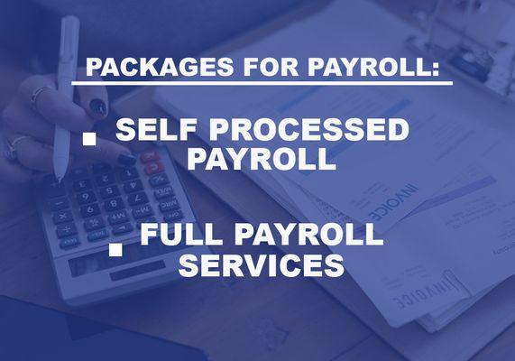 Business Packages for Payroll