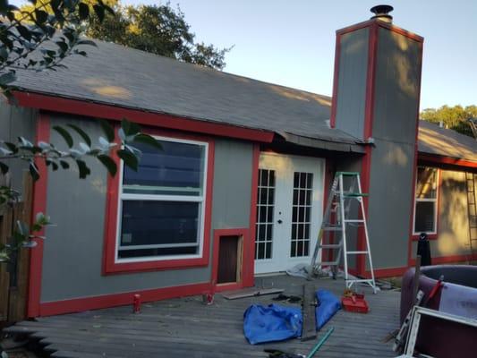 Exterior painting