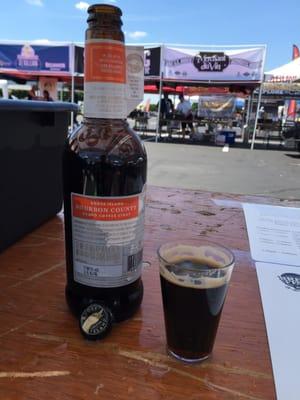 Goose Island "Bourbon County" coffee stout