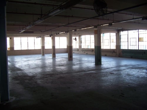 Available warehouse space.