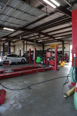 We service most major makes and models, brakes, tuneups and more!