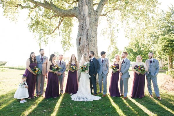 Wedding photographer at Heritage Prairie Farm in Elburn, IL.