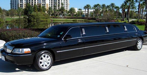 One of our beautiful Lincoln Town Car Strect