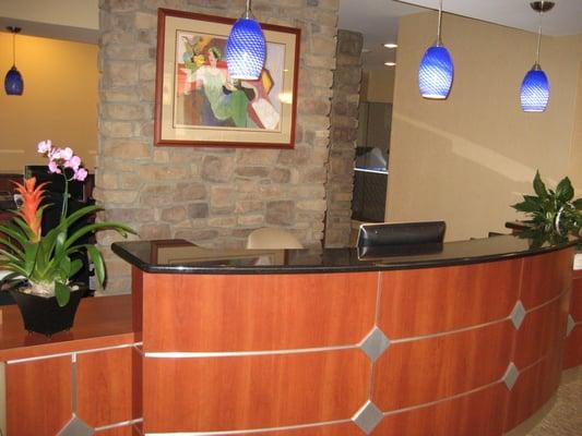 Welcome to our office!  Please help yourself to a bottled water & relax in our comfortable and spacious waiting room.