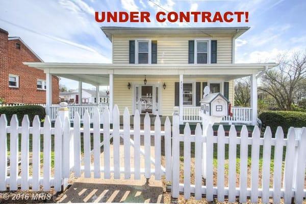 LISTED and UNDER CONTRACT the SAME DAY for OVER the asking price! Burrell Realty can get the job done! Call us 540-899-2277