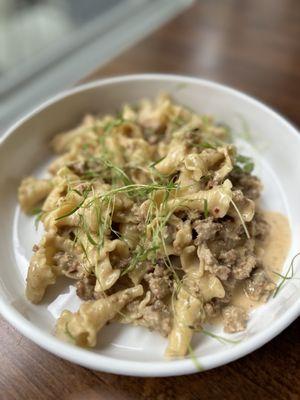 Campanelle pasta