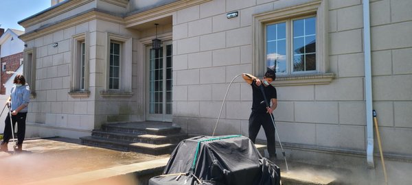 Bergen Beach Pressure Wash