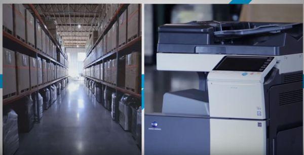 Need a new printer? Ask us about our wide selection of office equipment.