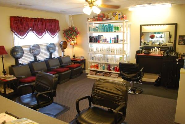 Nelda & Opal's Salon Area