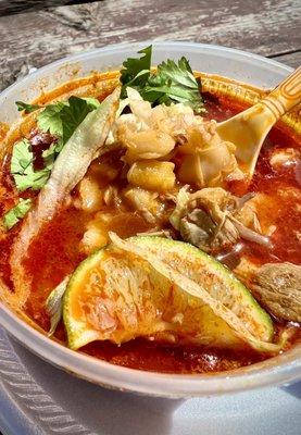 Pozole soup