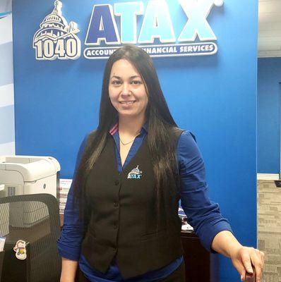 Cristina Gallo has 21+ years of experience 
doing taxes with ATAX.