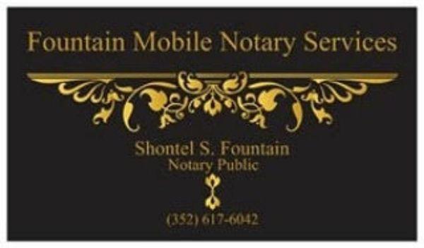 Fountain Mobile Notary Services