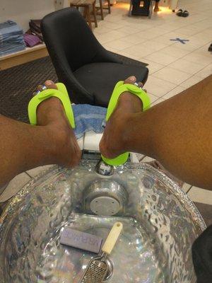 Man Deluxe Pedicure