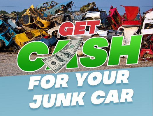 junk your car for top cash with us call us to get cash on the spot today