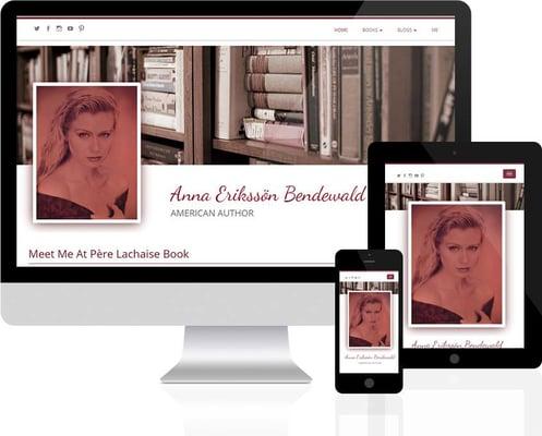 Take a look at our web design & development for Anna Bendewald: http://annabendewald.com/