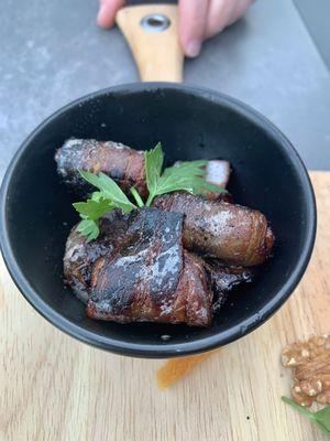 Bacon-Wrapped Dates