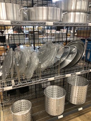 Steaming baskets