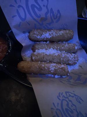 Mozzarella sticks - same as store bought frozen section mozzarella sticks