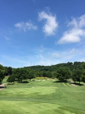 Hole 14 - uphill par 3