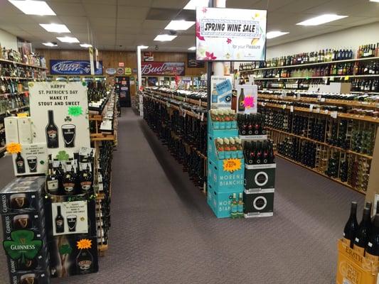 Largest Wine Selection in the area!