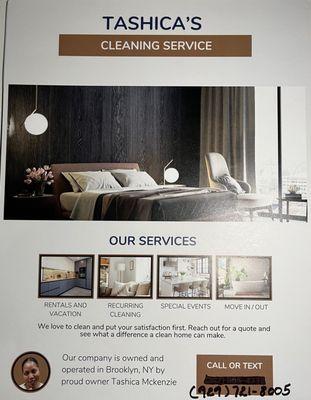 Tashica’s Cleaning Service