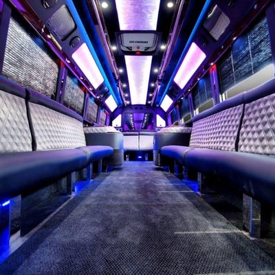 Luxury Limo Bus