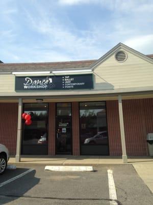 Dance Workshop of Easton -- North Easton Village Shoppes : 285 Washington Street / Route 138, Easton                  Storefront