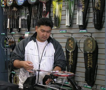 For optimal performance, have your racquets strung by an Authorized Yonex Stringer.