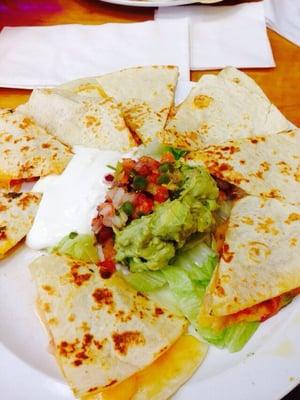 Shrimp quesadilla