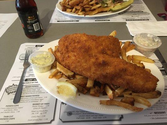 Fish and chips