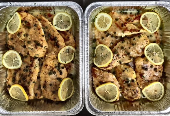 Homemade chicken francese