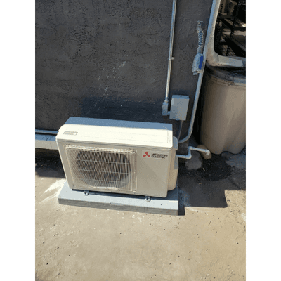 We just installed a new 12K single Zone Mitsubishi mini split 20 SEER in Lawndale