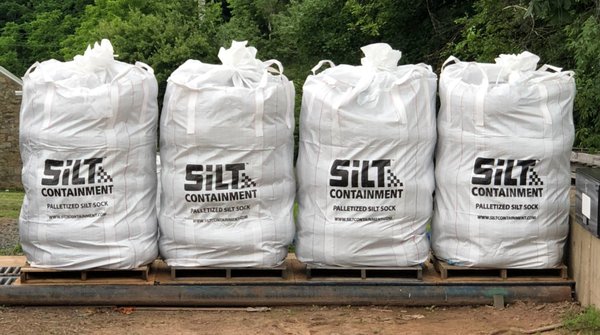 Palletized Silt Sock