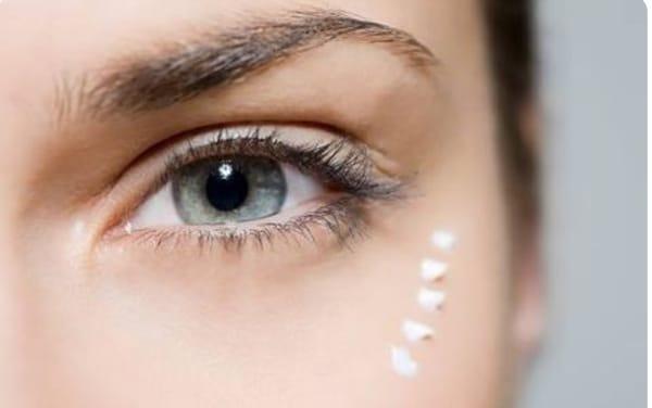 Apply products to the eye area very gently, the skin is extremely delicate. Ask for an eye treat upgrade.