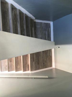 flooring in a stairwell #Taigmein